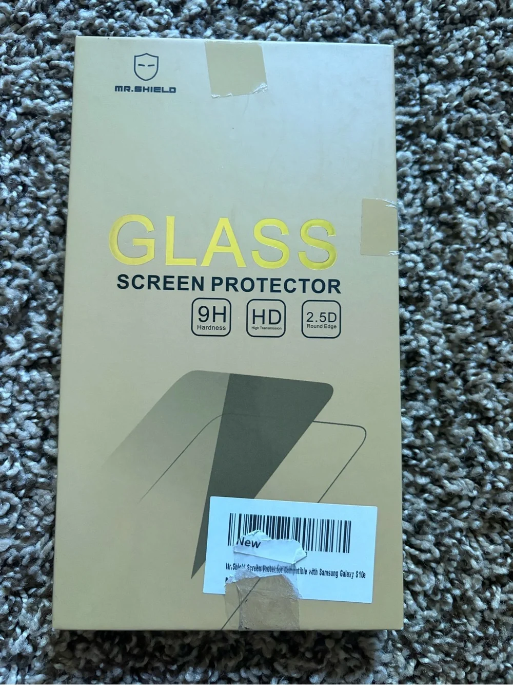 Galaxy s10e glass screen protector